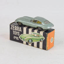 Benbros Zebra Toys 10 Jaguar 'E' Type Very Near Mint/Boxed