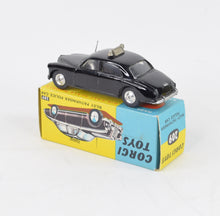 Corgi Toys 209 Riley Pathfinder Police car Virtually Mint/Lovely box (Shaped hubs)