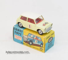 Corgi toys 227 Mini-Cooper Competition Very Near Mint/Boxed