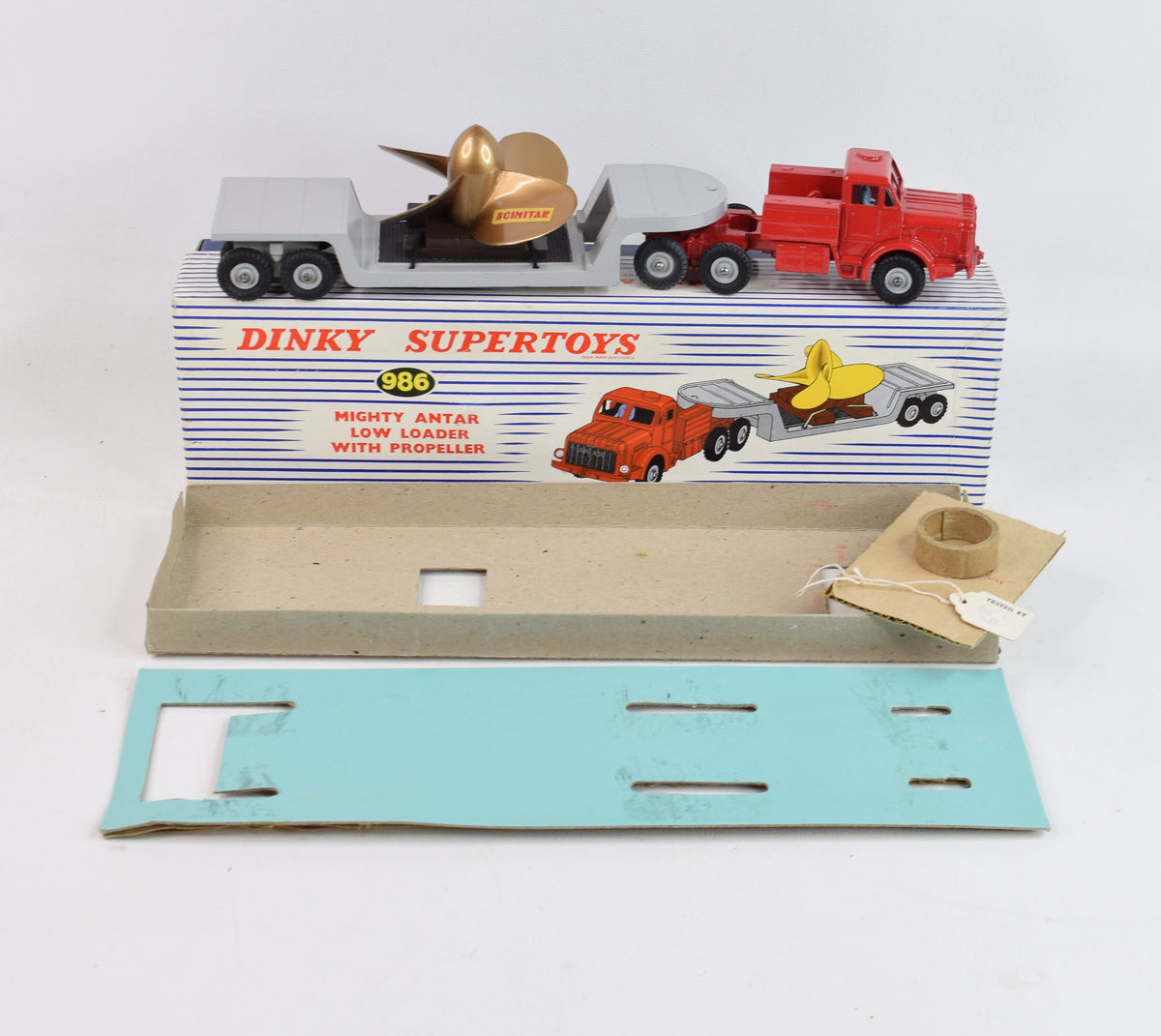 Dinky toy 986 Mighty Antar with Propeller Virtually Mint/Nice box (with windows)