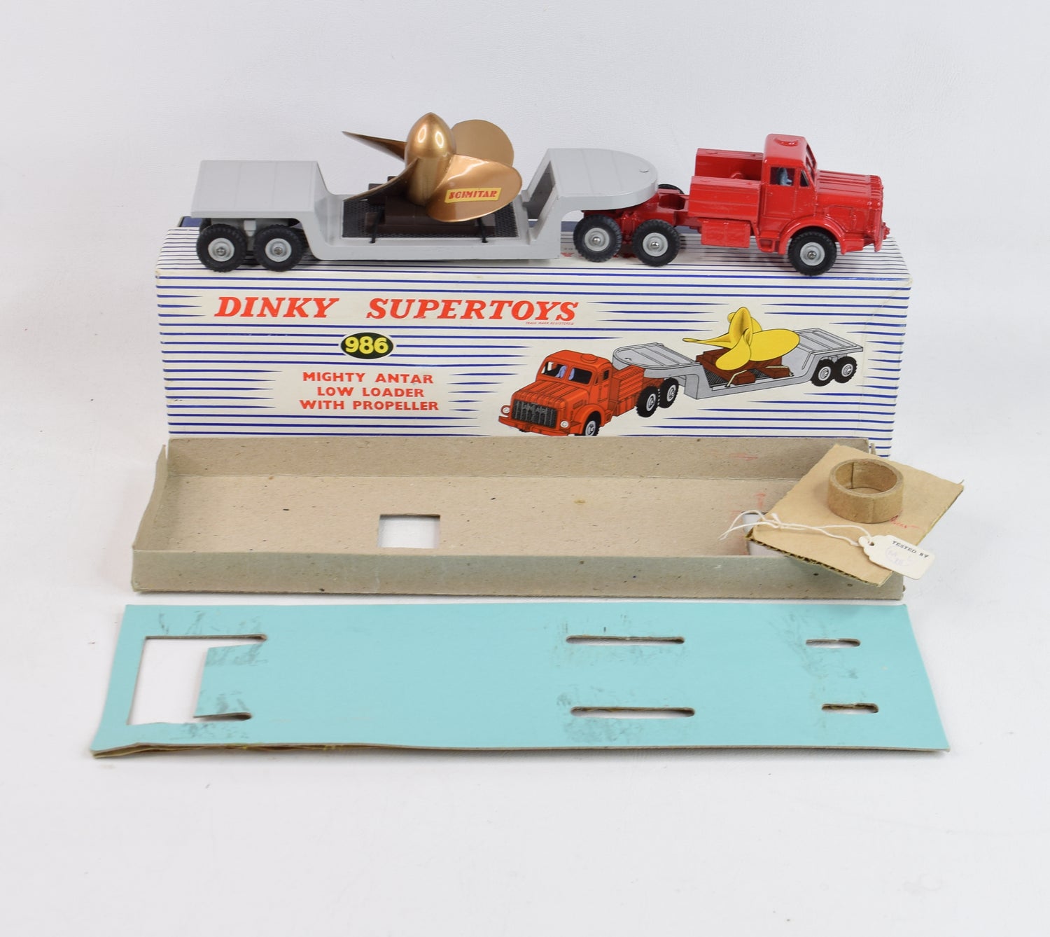 Dinky toy 986 Mighty Antar with Propeller Virtually Mint/Nice box (with windows)