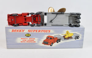 Dinky toy 986 Mighty Antar with Propeller Virtually Mint/Nice box (with windows)