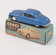 Corgi Toys 208m Jaguar 2.4 Virtually Mint/Boxed (Grey baseplate)