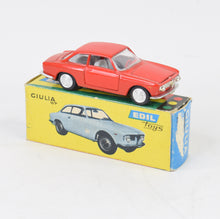 Edil toys Art. 1 Alfa Romeo Giulia GT - Virtually Mint/Boxed (J.C)