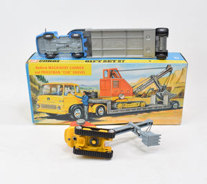 Corgi toys Gift set 27 Bedford Carrier with Priestman Virtually Mint/Boxed ''BDP Collection''