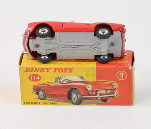 Dinky toy 114 Triumph Spitfire Very Near Mint/Boxed