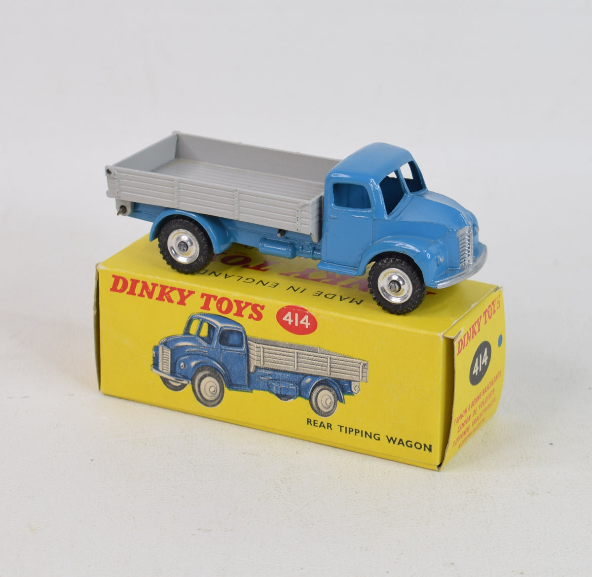 Dinky Toys 414 Rear Tipping  Wagon Virtually Mint/Nice box