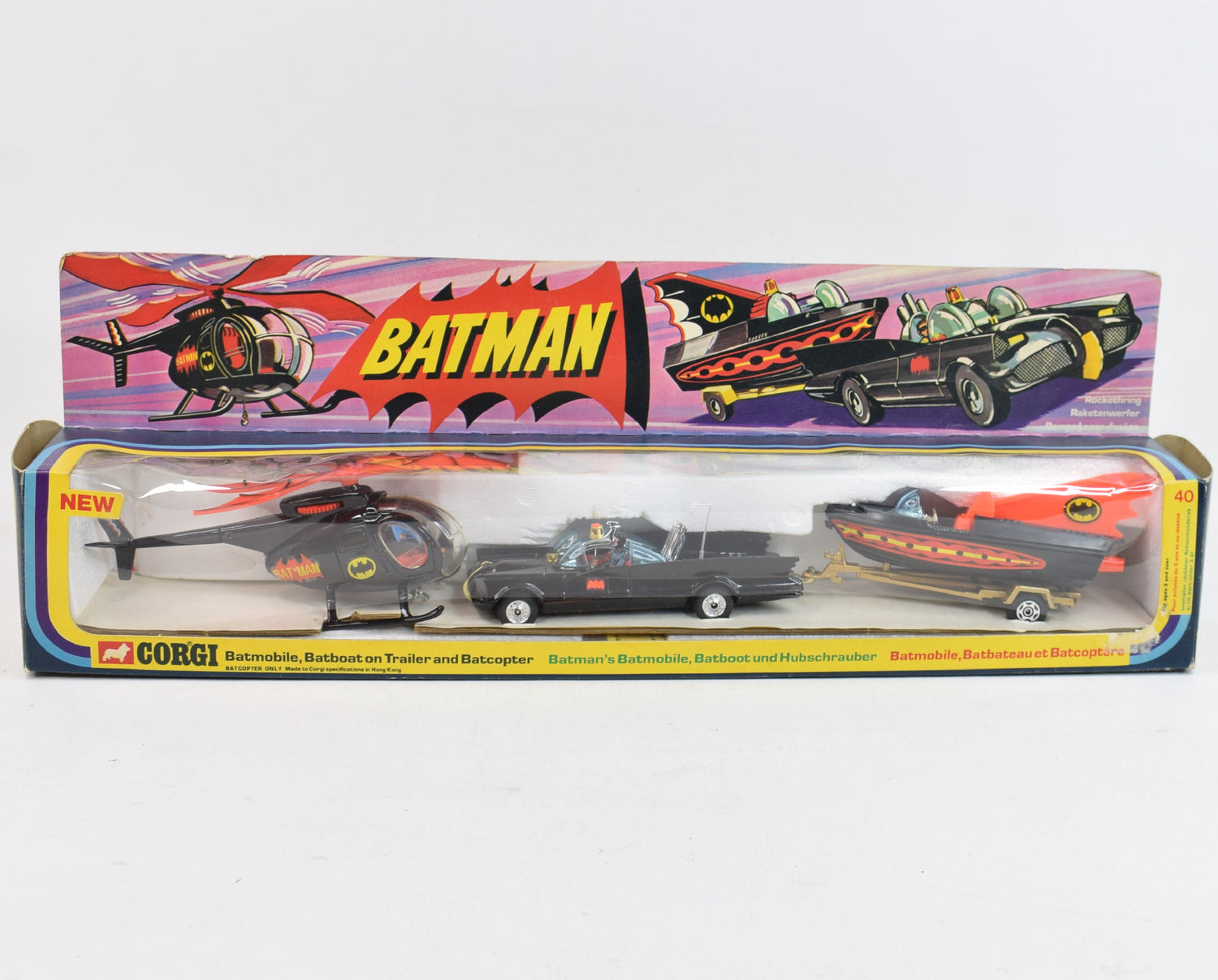 Corgi Toys Gift Set 40 Batman Virtually Mint/Boxed