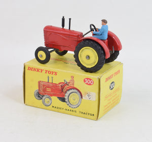 Dinky Toys 300 Massey Ferguson Virtually Mint/Boxed (Rare hubs)