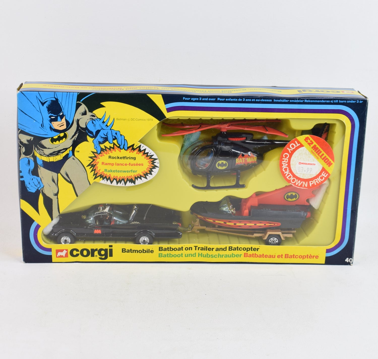 Corgi Toys Gift Set 40 Batman Virtually Mint/Nice box