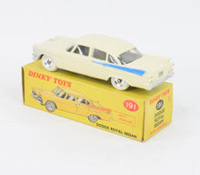 Dinky Toys 191 Dodge Royal Sedan Virtually Mint/Nice box