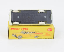 Dinky Toys 191 Dodge Royal Sedan Virtually Mint/Nice box