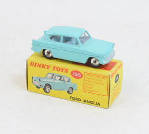 Dinky toys 155 Ford Anglia Virtually Mint/Nice box "Carlton Collection"