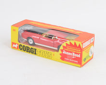 Corgi toys 391 James Bond Ford Mustang (Closed dished hubs) Virtually Mint/Lovely box (Kensington)