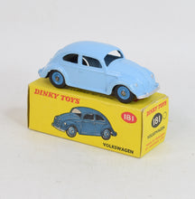 Dinky toys 181 VW Beetle Virtually Mint/Boxed (Plastic hubs)