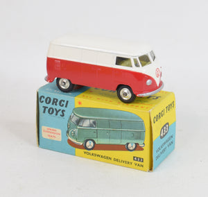 Corgi toys 433 VW Delivery Van Virtually Mint/Boxed