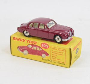 Dinky Toys 195 Jaguar 3.4 Virtually Mint/Nice box "Lansdown Collection"