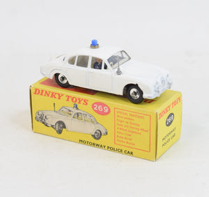 Dinky toys 269 Motorway Police Car Virtually Mint/Boxed "Lansdown Collection"