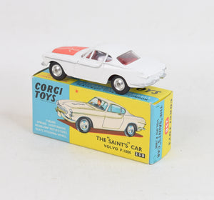 Corgi Toys 258 'Saint' P1800 Virtually Mint/Nice box (Shaped hubs)