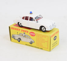 Dinky toys 269 Motorway Police Car Virtually Mint/Boxed "Lansdown Collection"