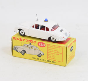 Dinky toys 269 Motorway Police Car Virtually Mint/Boxed "Lansdown Collection"