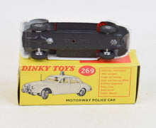 Dinky toys 269 Motorway Police Car Virtually Mint/Boxed "Lansdown Collection"