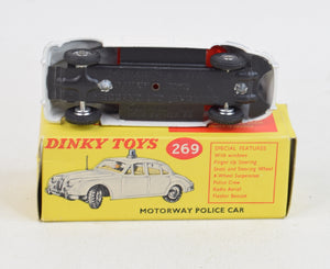 Dinky toys 269 Motorway Police Car Virtually Mint/Boxed "Lansdown Collection"