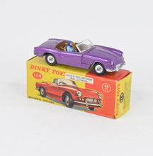 Dinky toy 114 Triumph Spitfire Virtually Mint/Nice box