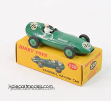Dinky toys 239 Vanwall Virtually Mint/Nice box