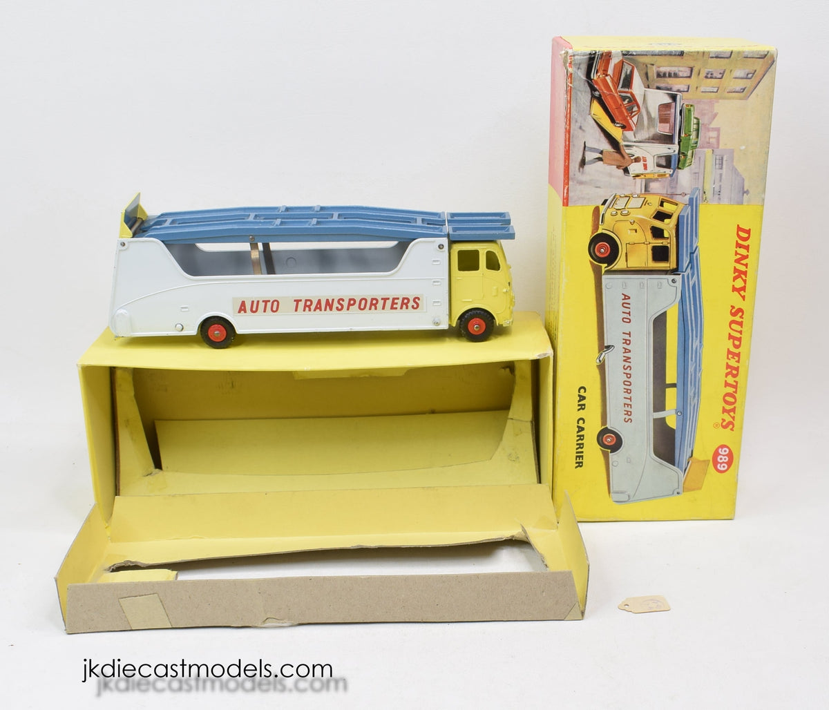 Dinky toys 989 U.S issue Car Carrier Very Near Mint/Boxed 'BGS Collection'