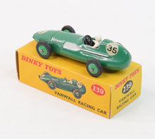 Dinky toys 239 Vanwall Virtually Mint/Nice box