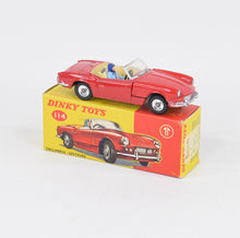 Dinky toy 114 Triumph Spitfire Virtually Mint/Nice box