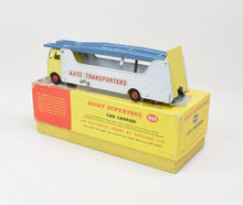 Dinky toys 989 U.S issue Car Carrier Very Near Mint/Boxed 'BGS Collection'