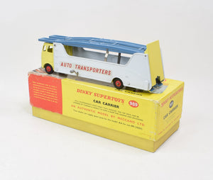 Dinky toys 989 U.S issue Car Carrier Very Near Mint/Boxed 'BGS Collection'