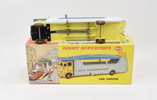 Dinky toys 989 U.S issue Car Carrier Very Near Mint/Boxed 'BGS Collection'