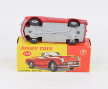Dinky toy 114 Triumph Spitfire Virtually Mint/Nice box