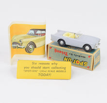 Spot-on 191 Sunbeam Alpine Virtually Mint/Nice box