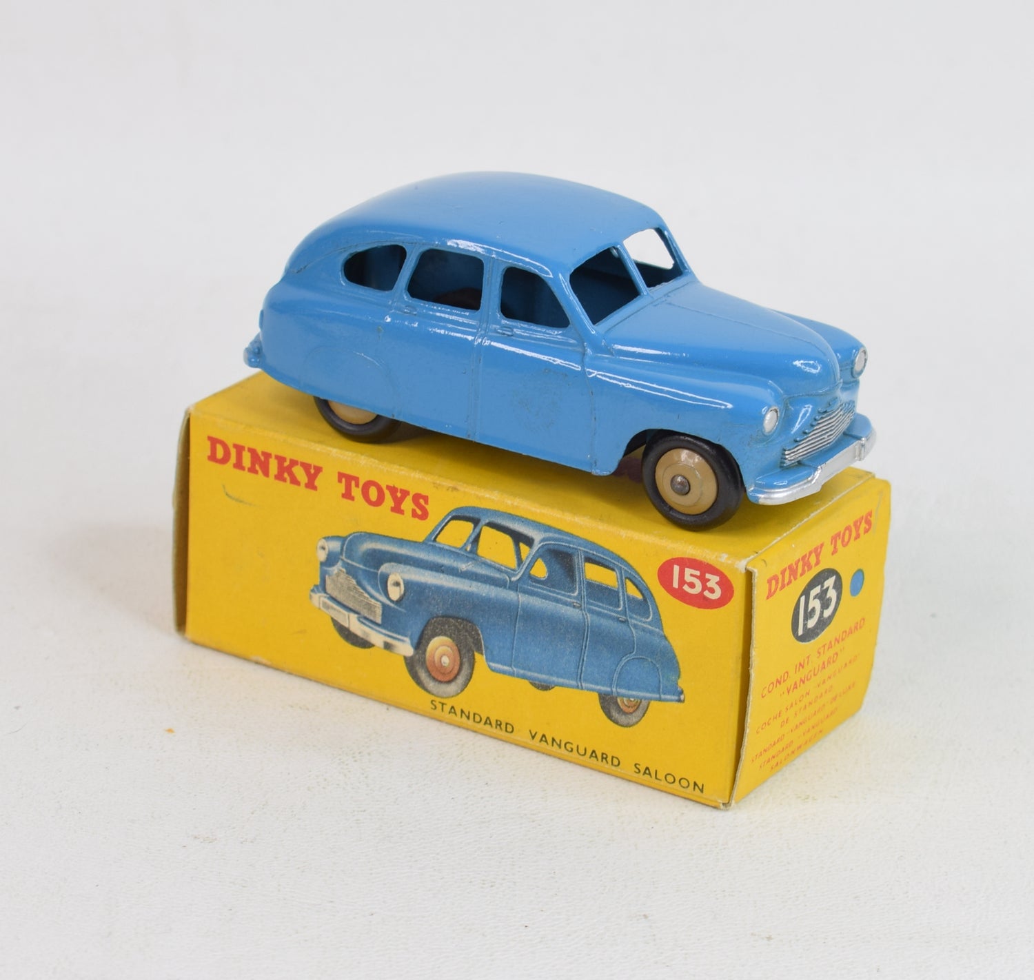 Dinky Toys 153 Standard Vanguard Virtually Mint/Nice box