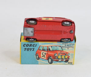 Corgi toys 321 B.M.C Mini Cooper 'S' Virtually Mint/Lovely box