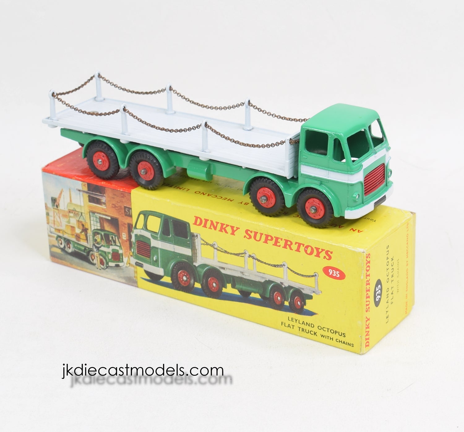 Dinky Toys 935 Leland Octopus Chain Wagon Virtually Mint/boxed