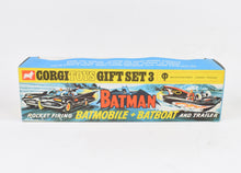 Corgi toys gift set 3 Virtually Mint/Nice box (Kensington)