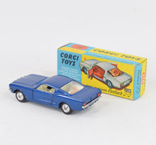 Corgi toys 320 Ford Mustang 2+2 Virtually Mint/Nice box (shaped hubs)