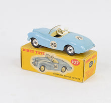 Dinky toys 107 Sunbeam Alpine Sports Virtually Mint/Boxed