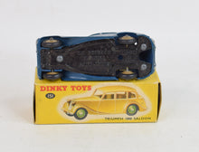 Dinky toys 151 Triumph 1800 Virtually Mint/Boxed (French blue)