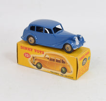 Dinky toys 151 Triumph 1800 Virtually Mint/Boxed (Royal blue)