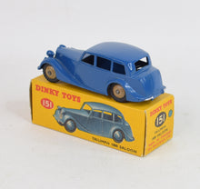Dinky toys 151 Triumph 1800 Virtually Mint/Boxed (Royal blue)