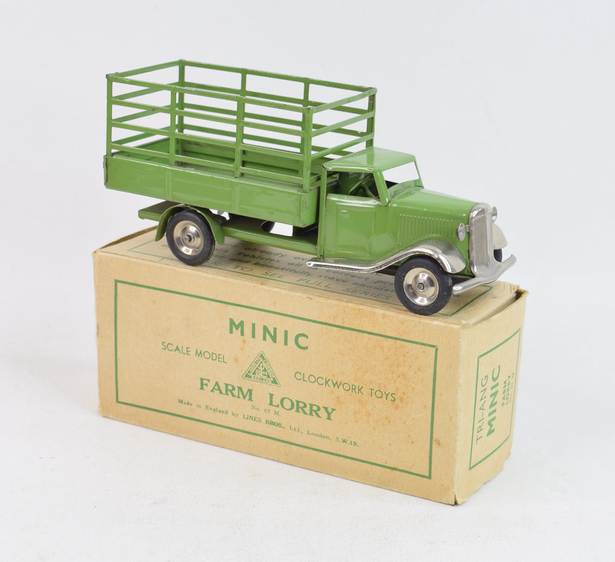 Tri-ang Minic 67m Farm Lorry Virtually Mint/Boxed