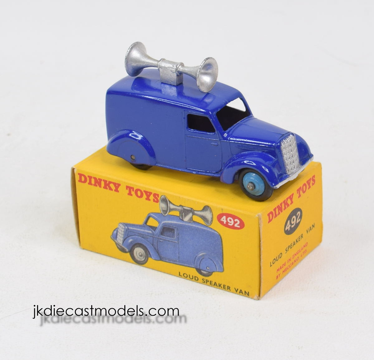 Dinky toys 492 Loud Speaker Van Virtually Mint/Nice box