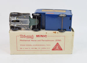 Tri-ang Minic 30m Mechanical Horse with Pantechnicon set Very Near Mint/Boxed