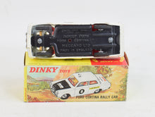 Dinky Toys 212 Ford Cortina Rally car Virtually Mint/Nice box